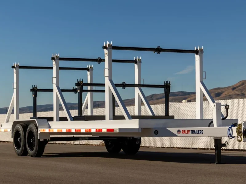 10 REEL CABLE CONDUIT TRAILER