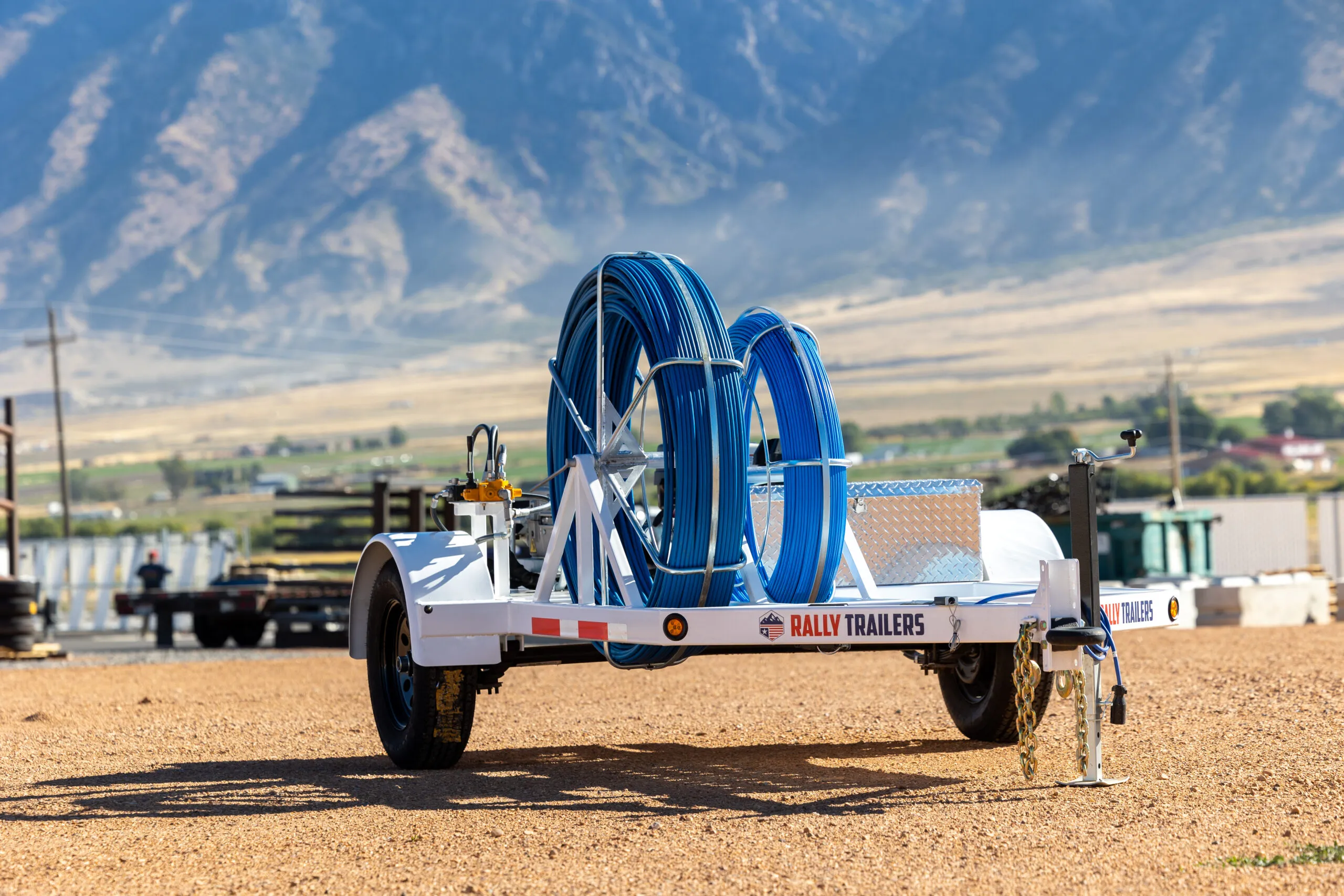 HYDRAULIC DUCT RODDER TRAILER