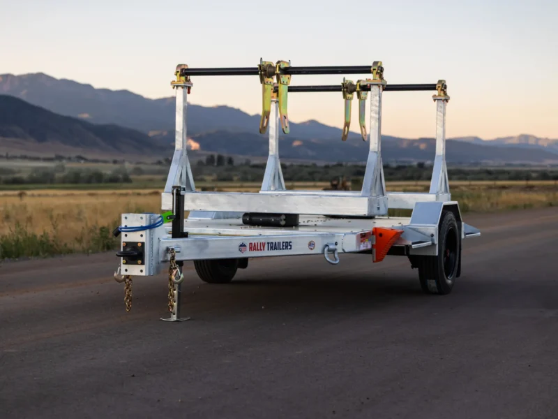 TWO PLACE TURRET TRAILER