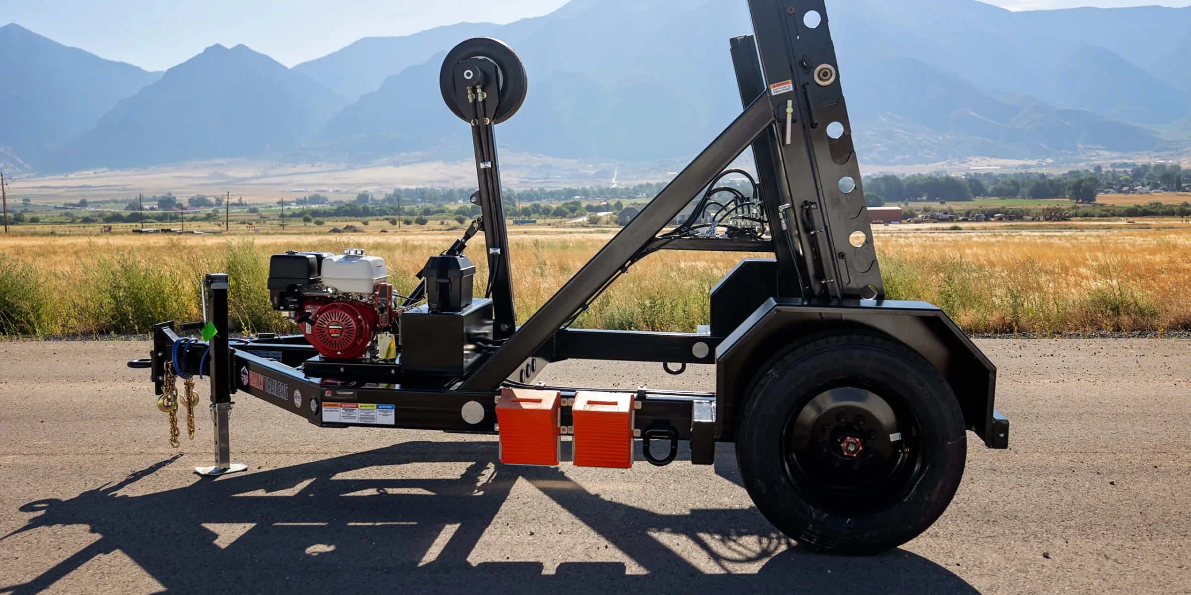 3 Advantages to the Gas Hydraulic Reel Trailer