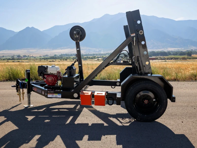 GAS HYDRAULIC WITH PAYOFF WHEEL