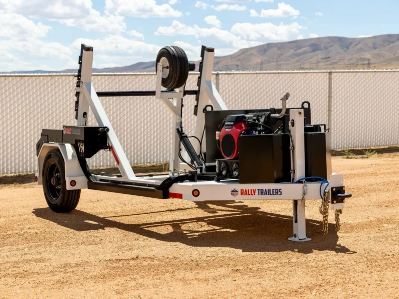 RAPID FIBER DEPLOYMENT TRAILER