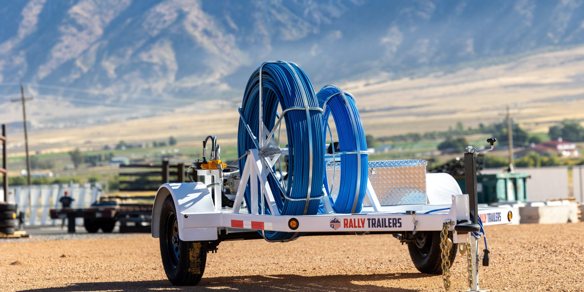 Hydraulic Duct Rodder Trailer Utah